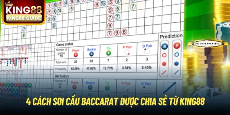 4 cách soi cầu baccarat được chia sẻ từ King88