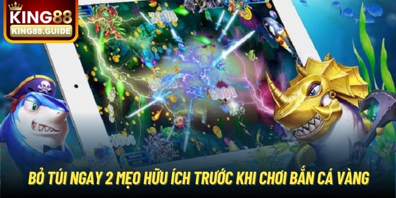 Bỏ túi ngay 2 mẹo hữu ích trước khi chơi bắn cá vàng